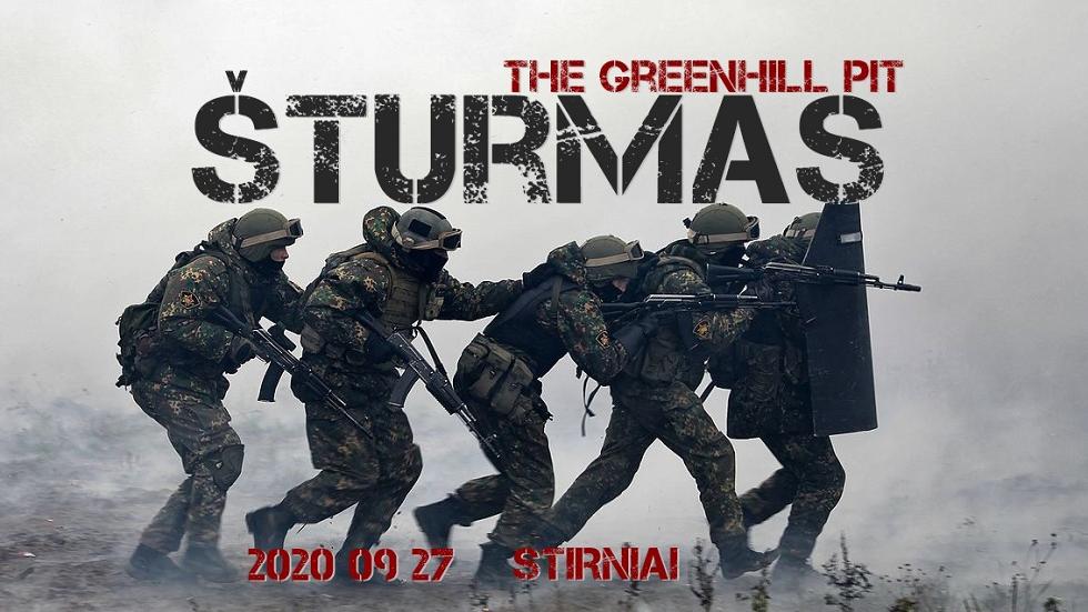 ŠTURMAS: the Greenhill pit 2020 09 27 Stirniai