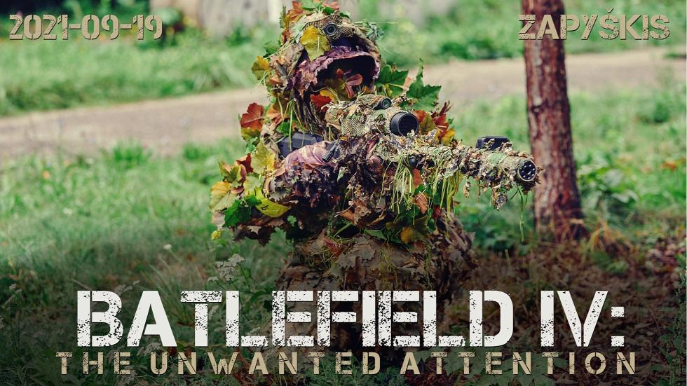 Battlefield 4: the Unwanted attention 2021 09 19 Zapyškis