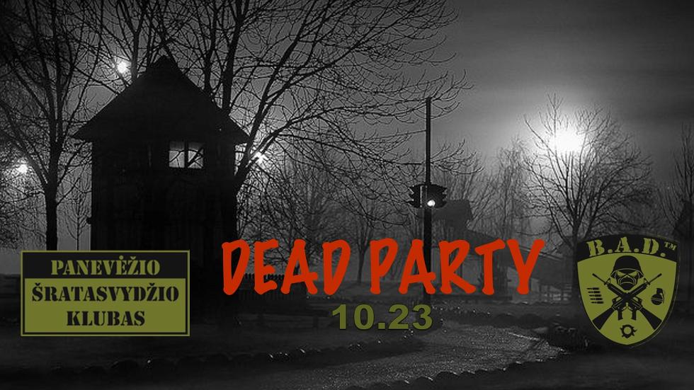 DEAD PARTY 3 2021-10-23 Airsoft Panevėžys