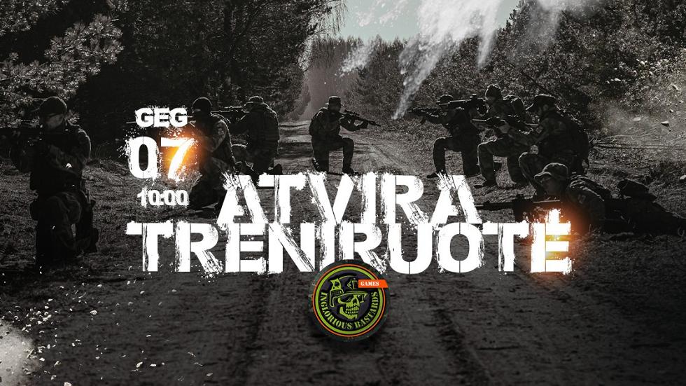 "Inglorious Bastards" - atvira treniruotė