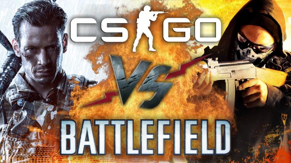 BATTLEFIELD VS CS:GO