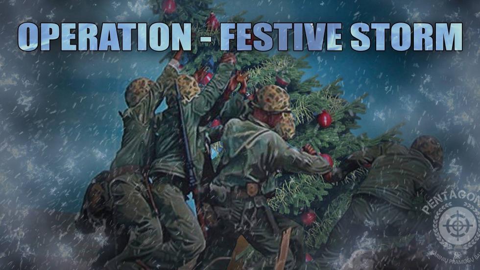 Operation-Festive storm