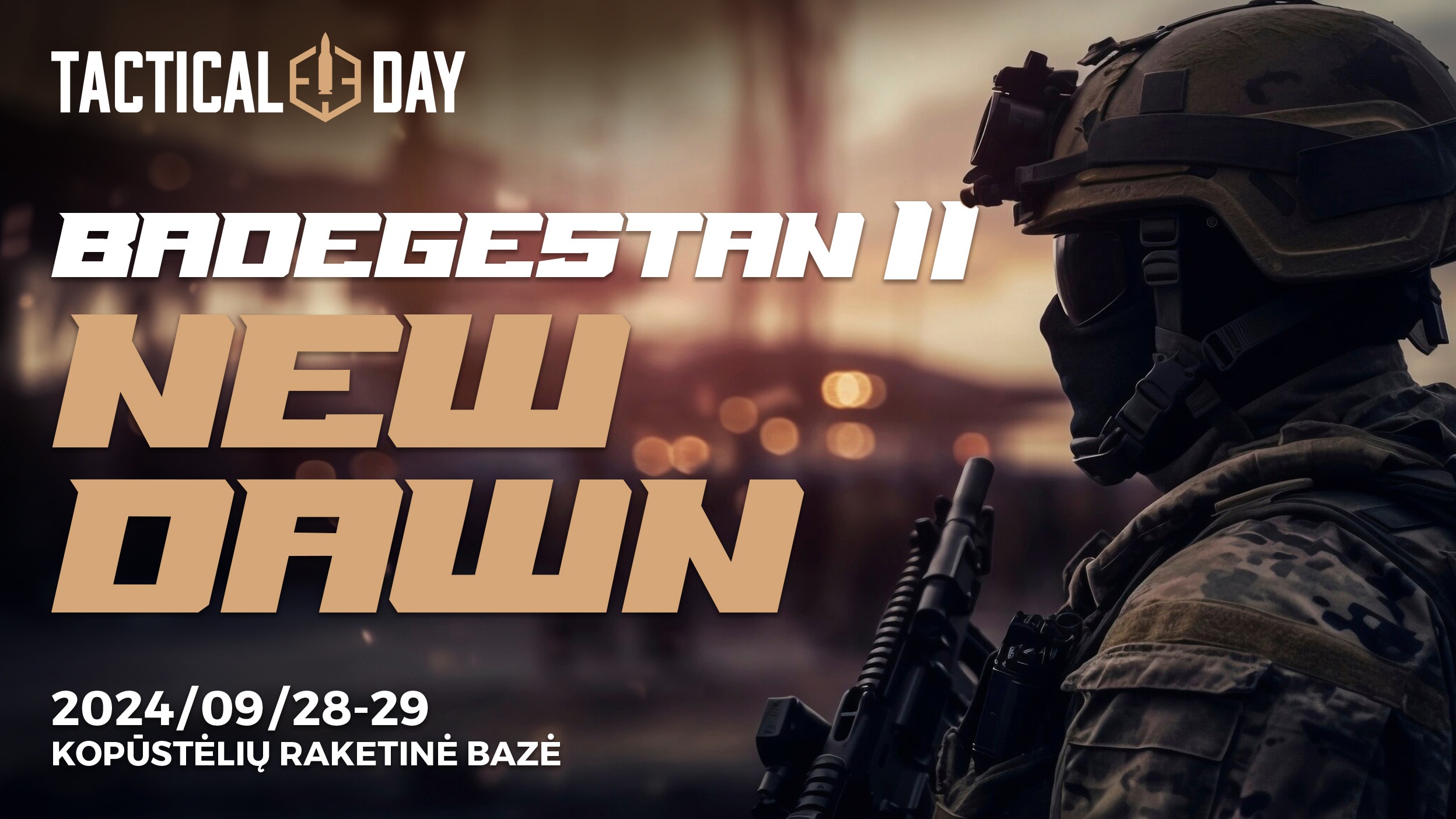 BIG GAME BADEGESTAN 2 TACTICAL DAY