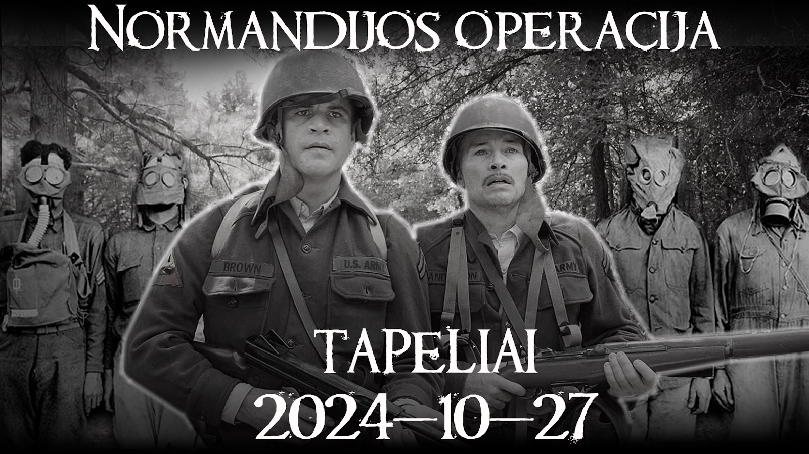 FOREST AIRSOFT TAPELIAI „Normandijos invazija”