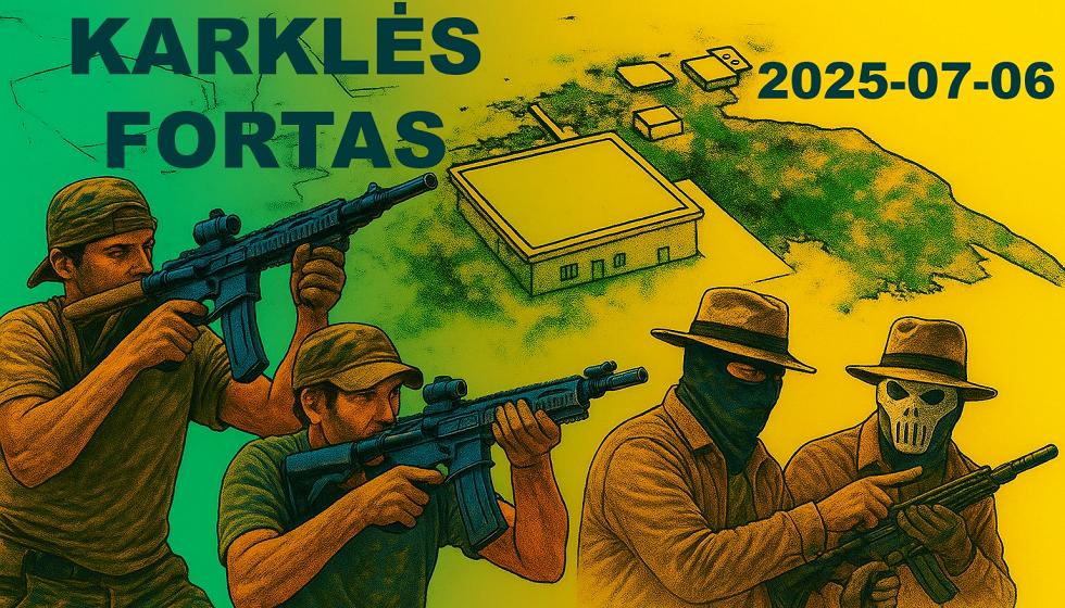 Karklės fortas 2025-07-06 Tamsusis krovinys