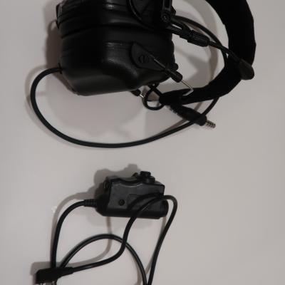 EARMOR M32 PLUS Tactical Hearing Protection Headset with Communication Mic – Noise Reduction