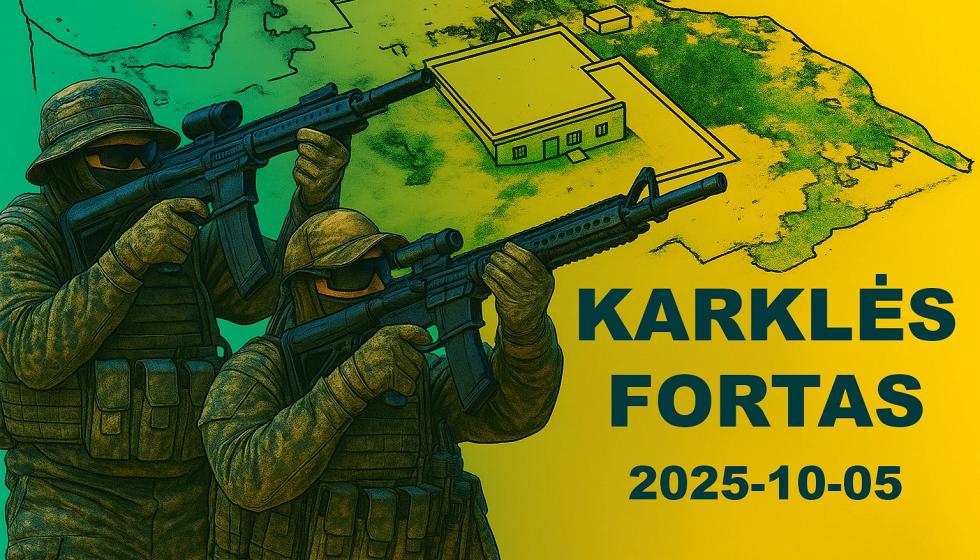 Karklės fortas 2025-10-05