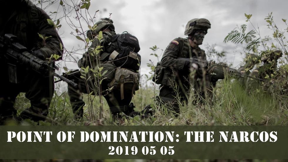 Point of Domination: the Narcos 2019 05 05 Seredžius + kovinis šaudymas