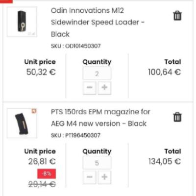 Krytac Trident mk2 crb m aeg + x priedai