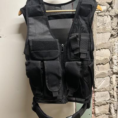 Taktinė liemenė M dydis, su diržu