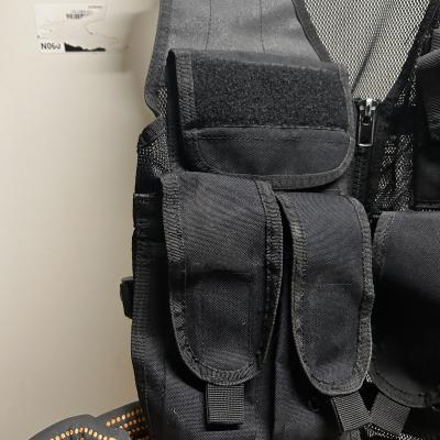 Taktinė liemenė M dydis, su diržu