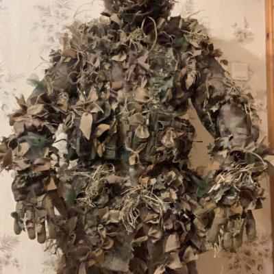 Ghillie leaf suit