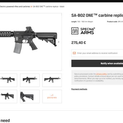 SA-B02 M4 Carabine