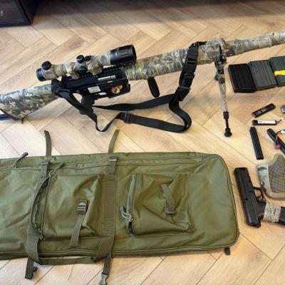 Airsoft Dmr A&k Sr25 komplektas