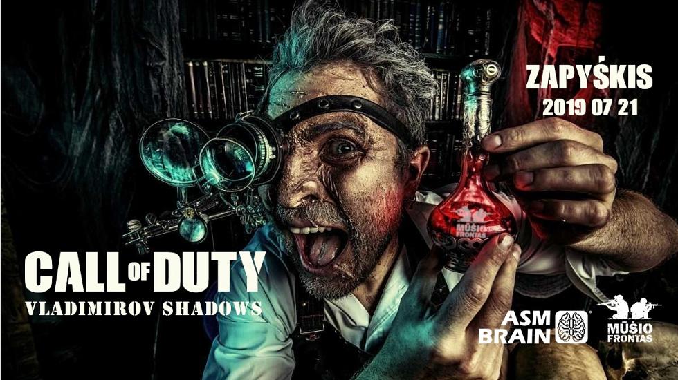 Call of Duty: Vladimirov shadows 2019 07 21 Zapyškis
