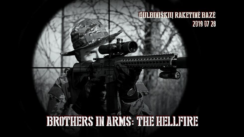 Brothers in arms: the Hellfire 2019 07 28 Gulbiniškės