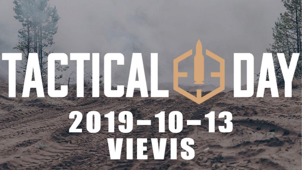 ŽAIDIMAS TACTICALDAY / 2019-10-13 VIEVIS
