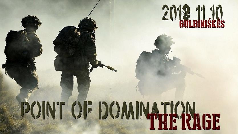 Point of Domination: the Rage 2019 11 10 Gulbiniškės