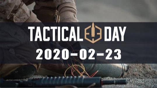 ŽAIDIMAS TACTICAL DAY / 2020-02-23
