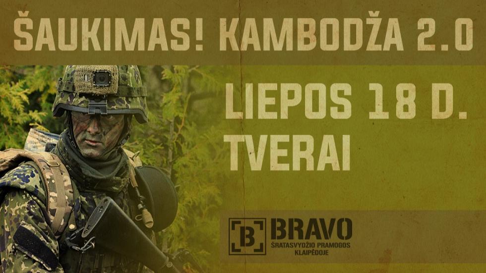 ŠAUKIMAS! KAMBODŽA 2.0